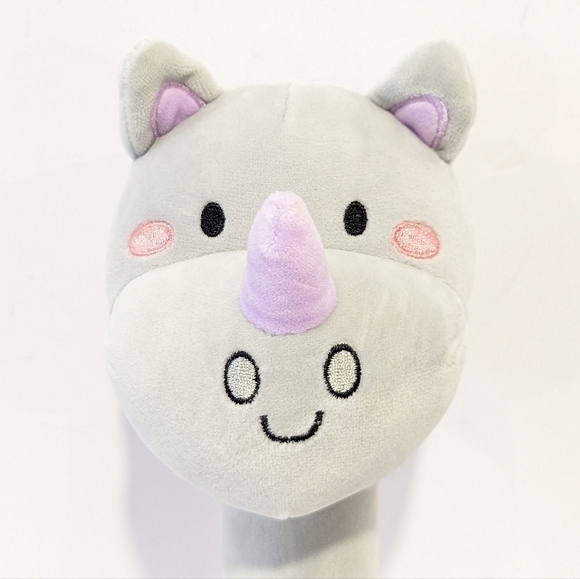 2/$20 Miniso rhino plush massage hammer 12” - Picture 2 of 8
